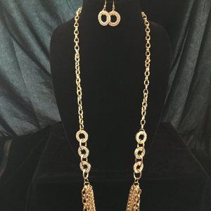 [MPPH] The Melissa NEW Zi Signature Series Collection Necklace and Earring Set